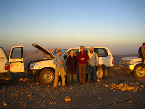 Students with Prof. Bürkert